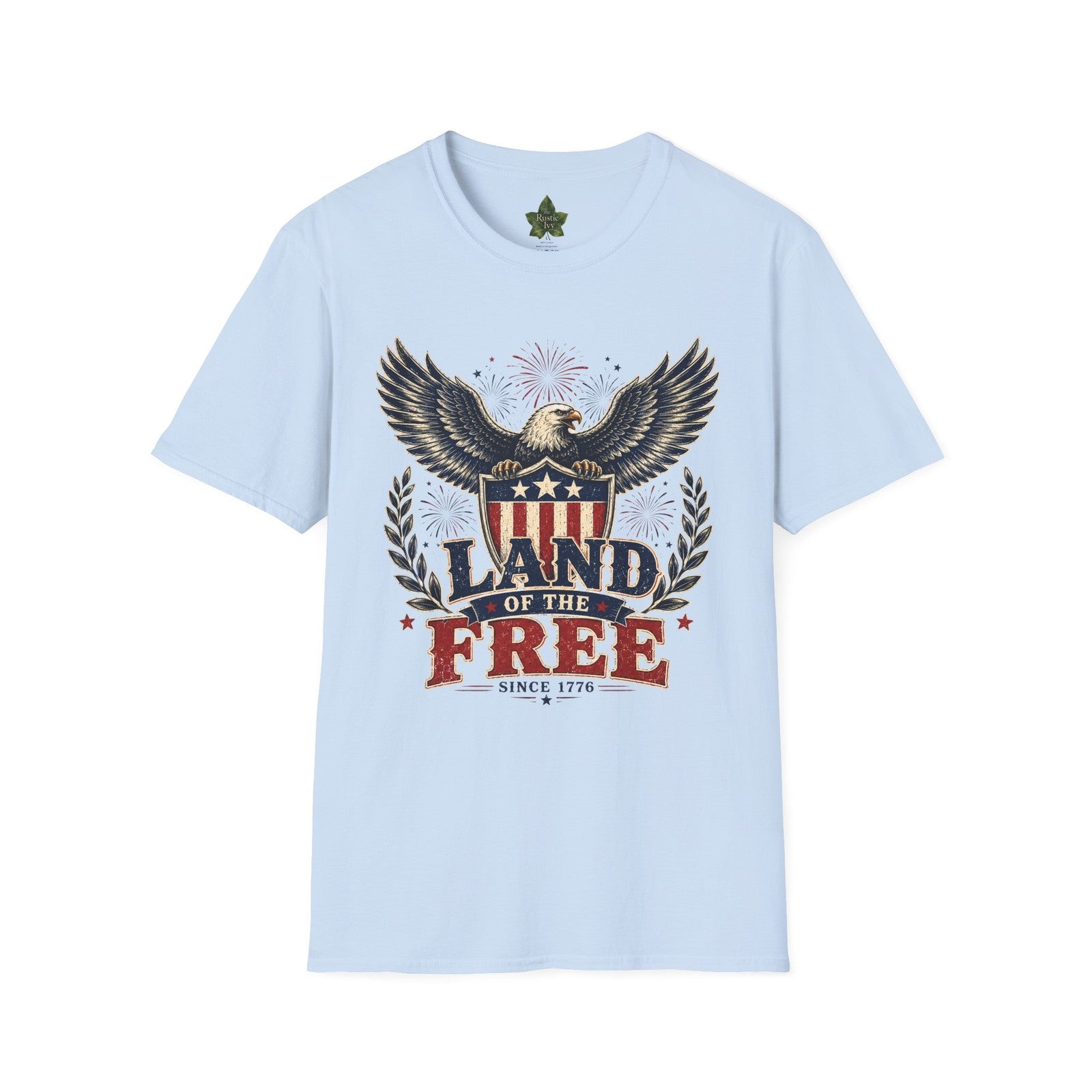 Land of the Free Eagle Shirt, Patriotic 4th of July USA Tee