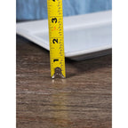 Better Homes & Gardens White Rectangular Serving Platter 14.5 Inch