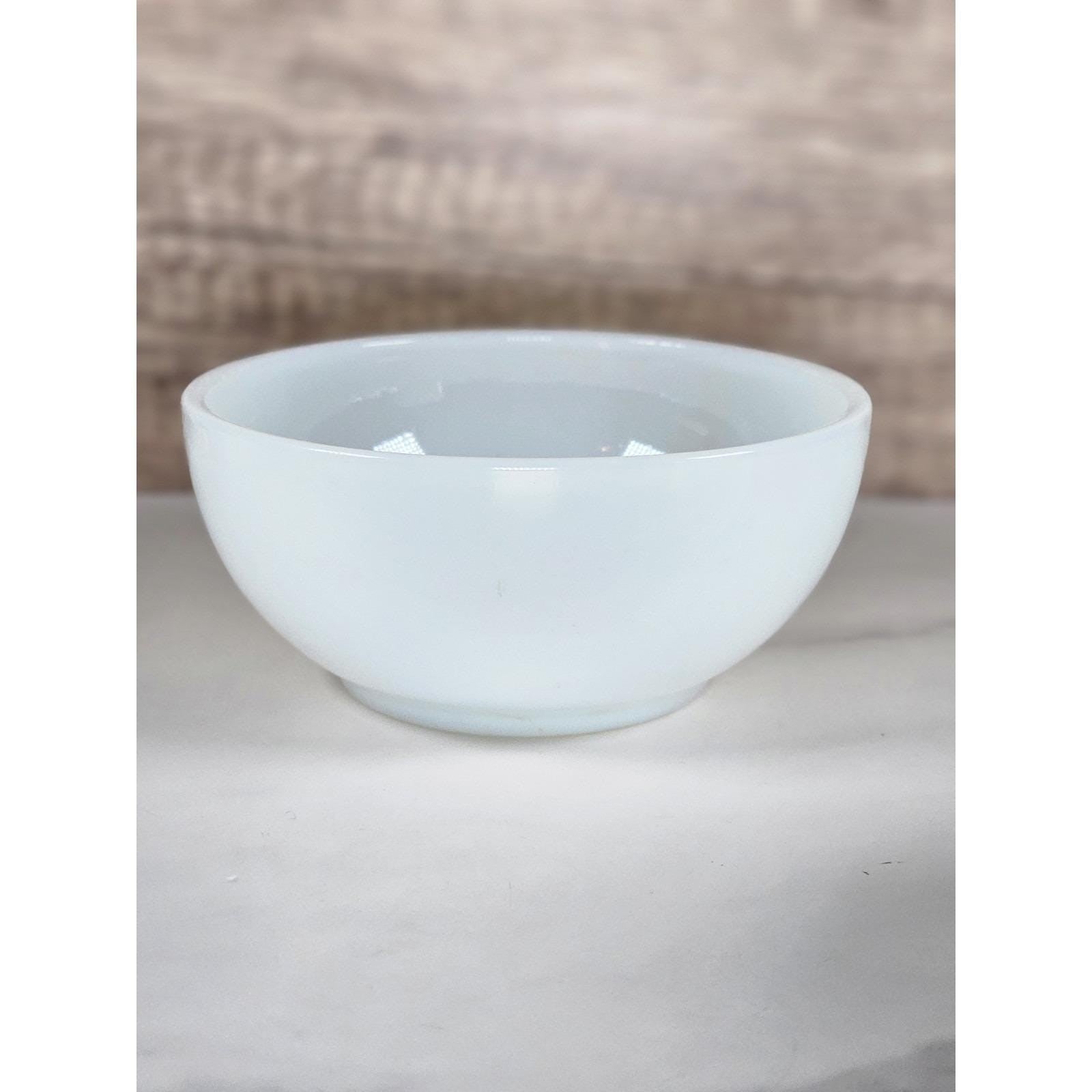 Vintage Anchor Hocking Milk Glass Mug & Bowl Set | Classic White