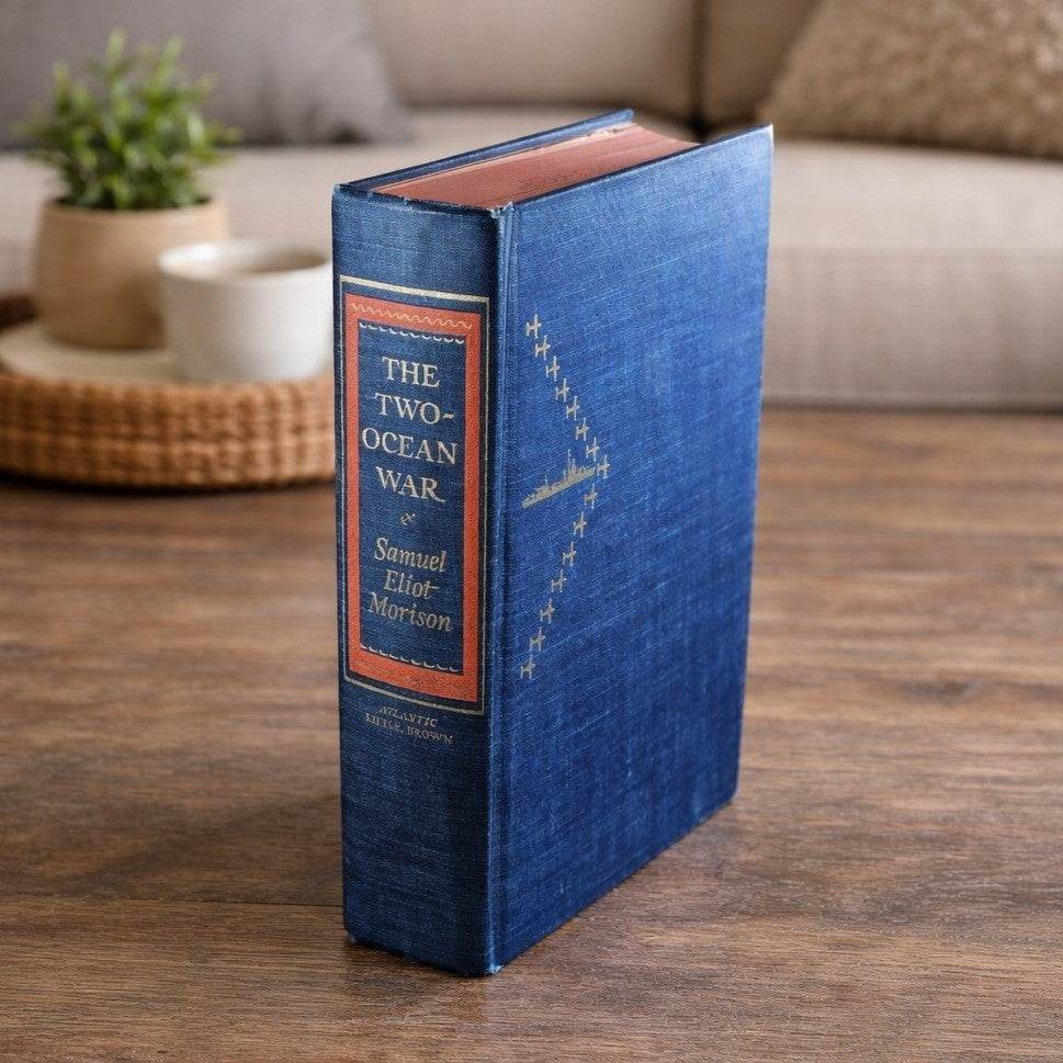 The Two-Ocean War 1963 First Edition Samuel Eliot Morison Navy WWII