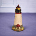 KS Collection Lighthouse Figurine Blue Brick Base Coastal Decor