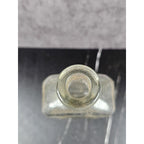 Vintage Rawleighs Embossed Medicine Bottle Clear Glass Apothecary