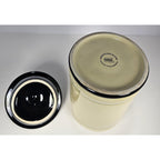 Oggi Chardonnay Canister Lid 7.5x5 Kitchen Storage Jar