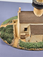 Vintage Old Point Loma Lighthouse sculpture by the Danbury Mint San Diego CA