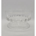 Vintage Clear Glass Sundae Dish Footed Ice Cream Dessert Cup