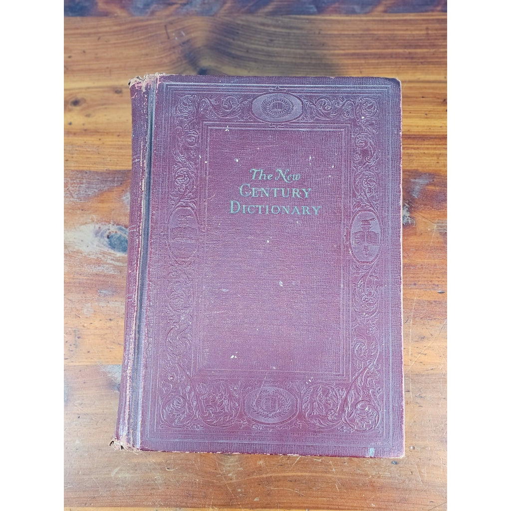 Vintage Red Hardcover Dictionary Volume Two Buck Mark to Zymurgy