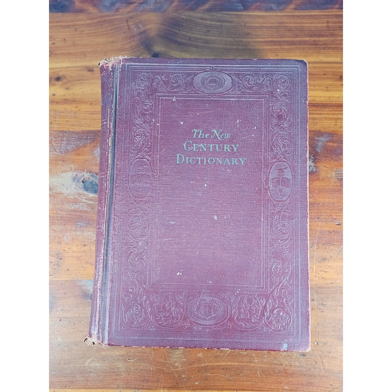 Vintage Red Hardcover Dictionary Volume Two Buck Mark to Zymurgy