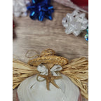 Sea Shell Angel Ornament Coastal Beach Decor Starfish Accent
