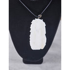 Vintage Hand Carved Horse Woman Pendant Necklace