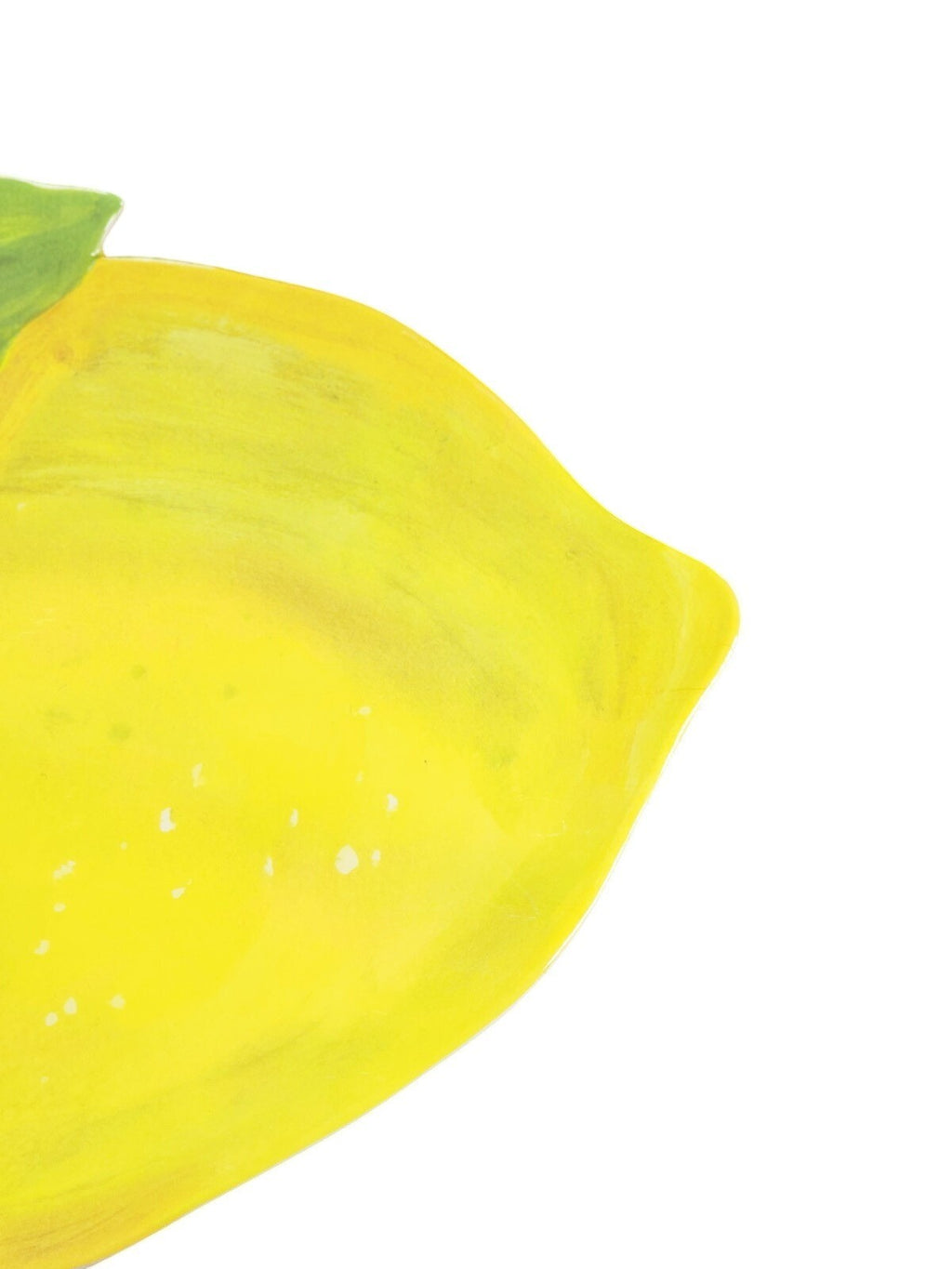 House & Garden Lemon Melamine Serving Tray Platter Dish Yellow 17.5" X 12"