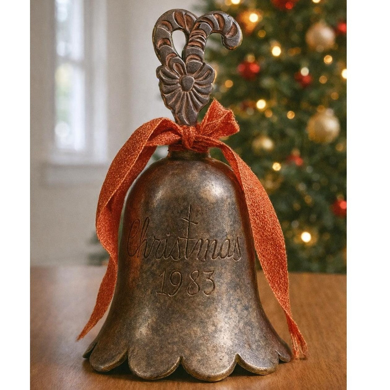 Vintage 1993 Christmas Bell International Silver Plated Holiday