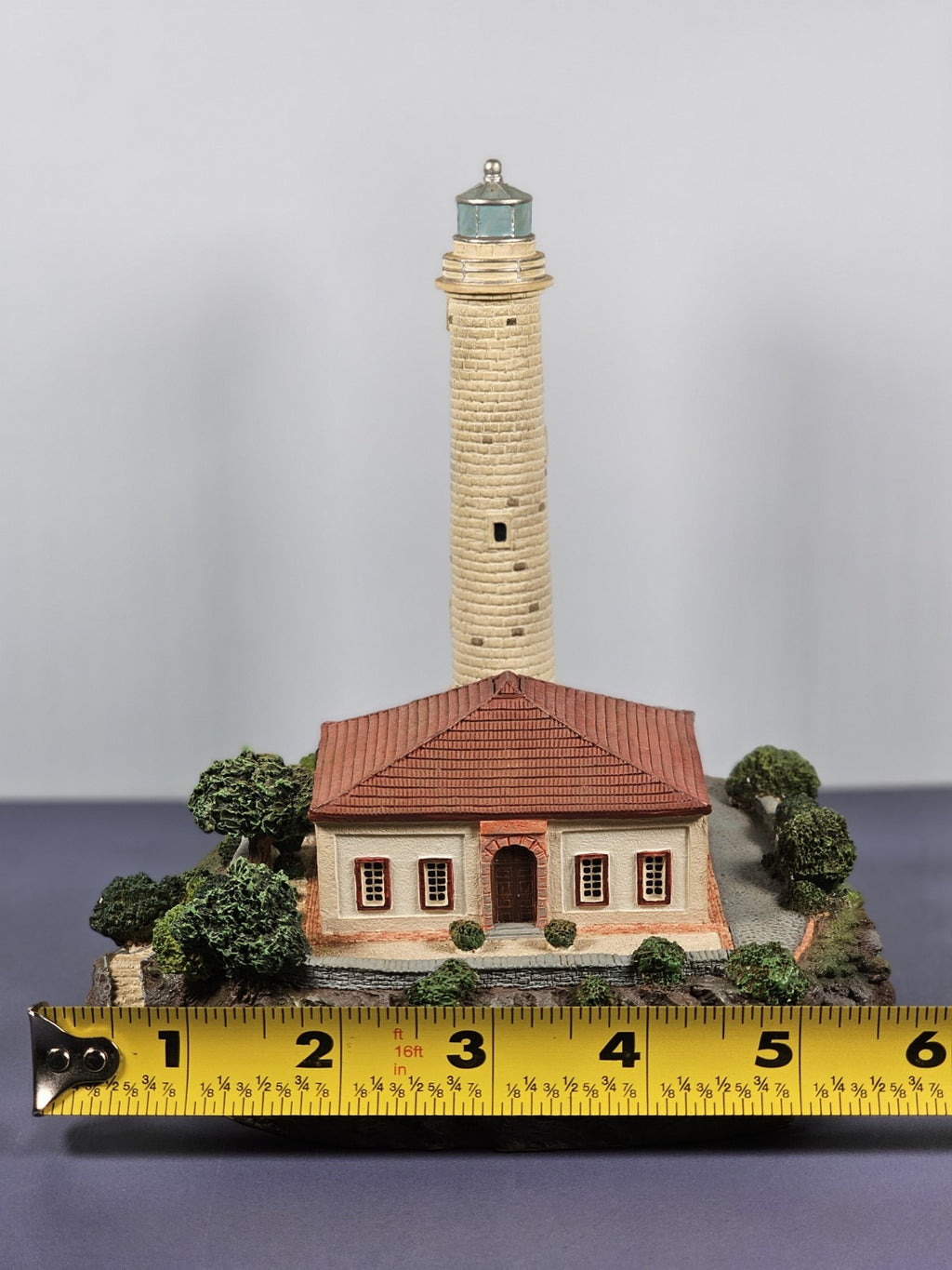 Danbury Mint Calaburras Lighthouse Spain Historic International Lighthouses
