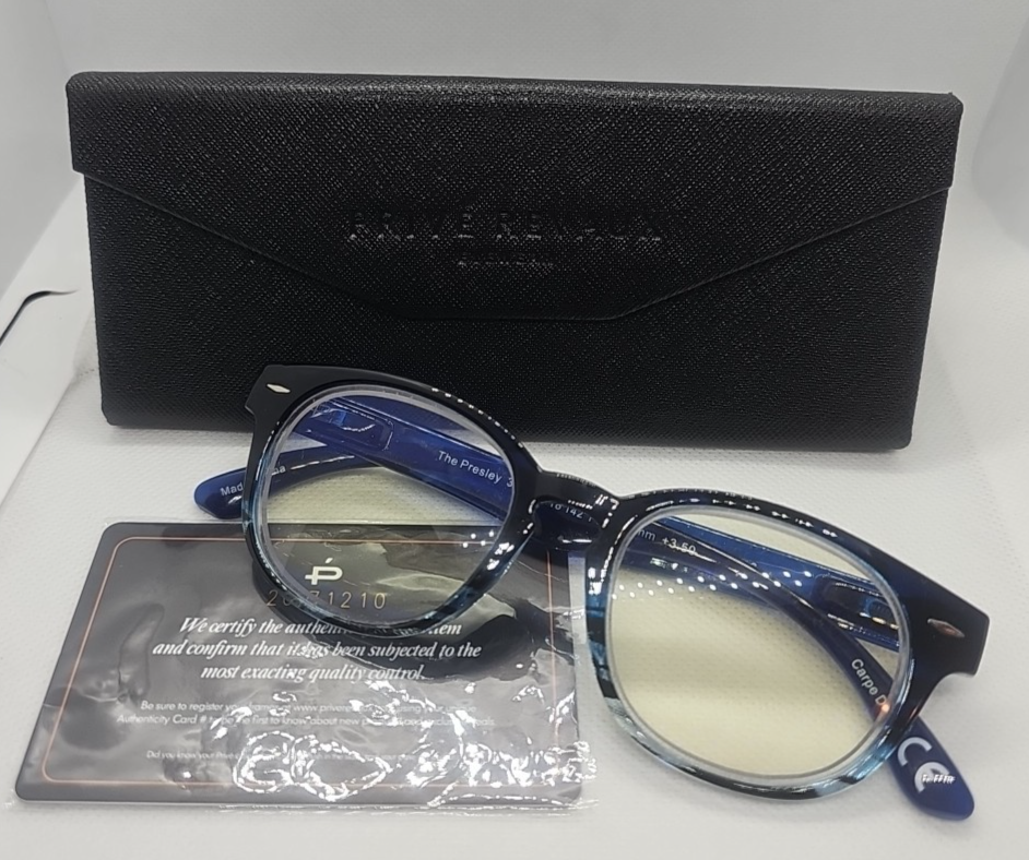 Prive Revaux The Presley blue light readers Strength 3.5