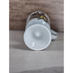 Vintage Fred Roberts Colonial Soldiers Mug Revolutionary War Footed Cup