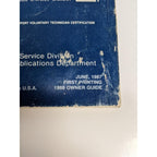 1988 Ford Mustang Owners Manual Guide Vintage Automotive Book