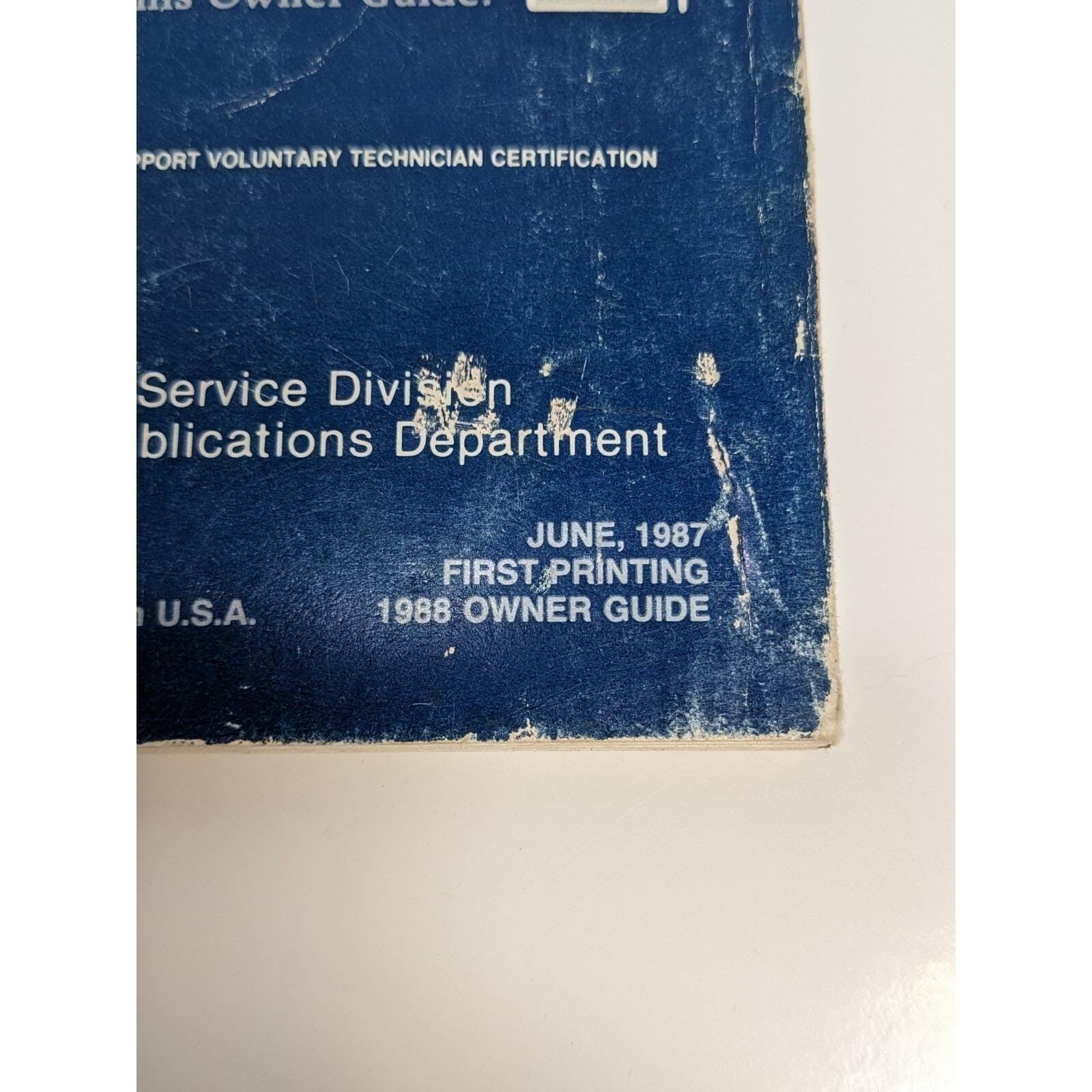 1988 Ford Mustang Owners Manual Guide Vintage Automotive Book