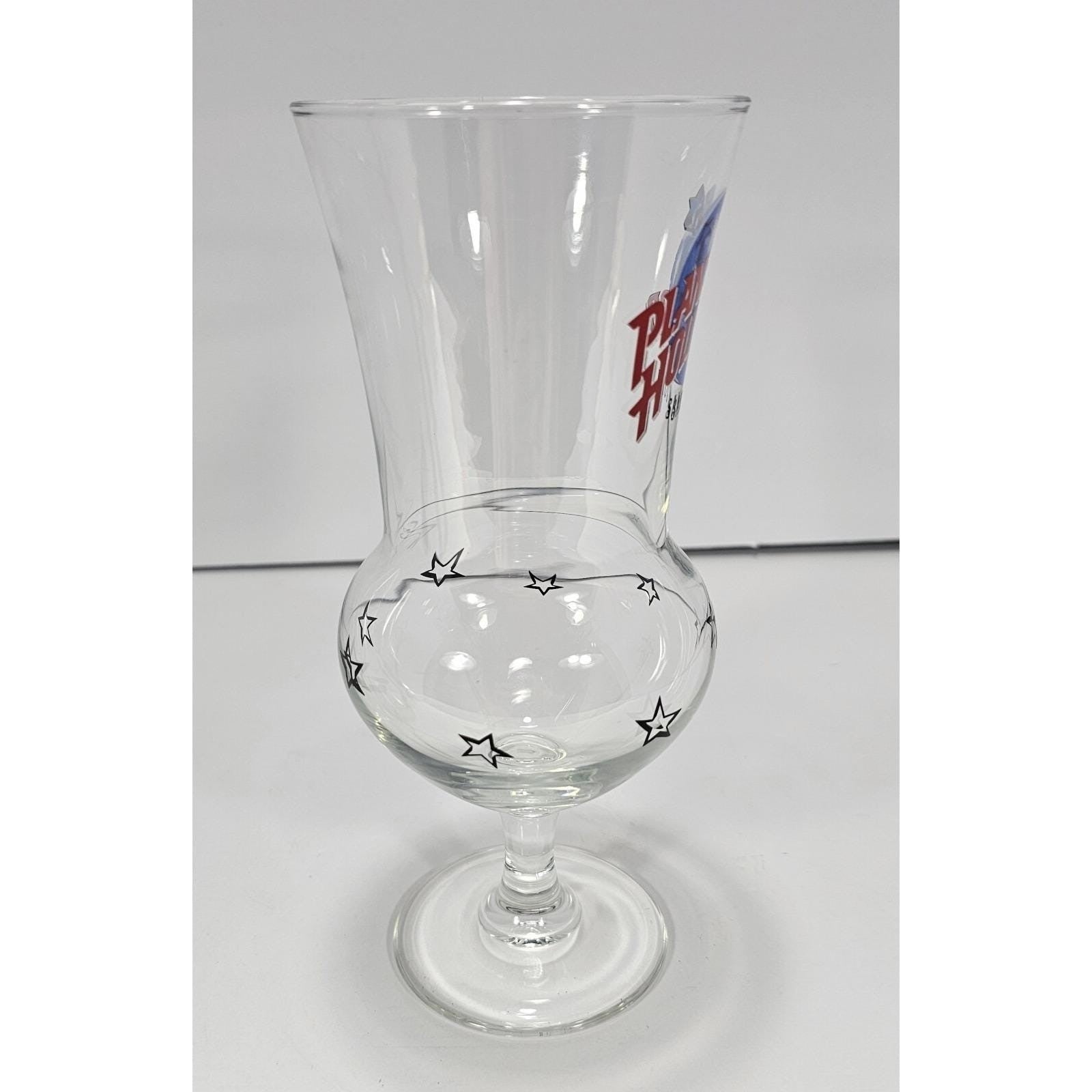 Vintage Planet Hollywood San Juan Hurricane Glass Barware Collectible