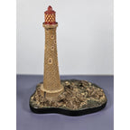 Danbury Mint Eddystone Lighthouse Figurine COA Maritime