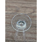 Vintage Clear Pilsner Glass 9" Tall Stemmed Beer Glass