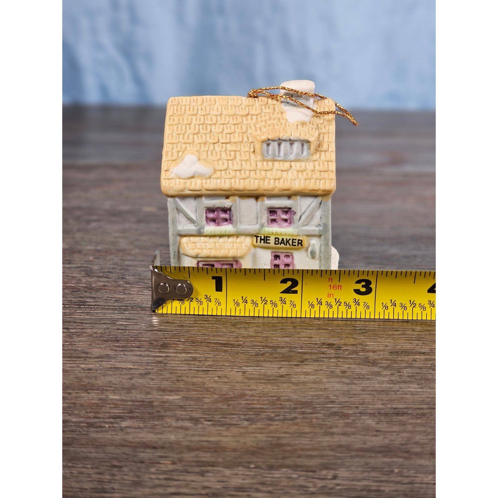 Vintage Reader's Digest The Baker House Ornament 1992 Ceramic