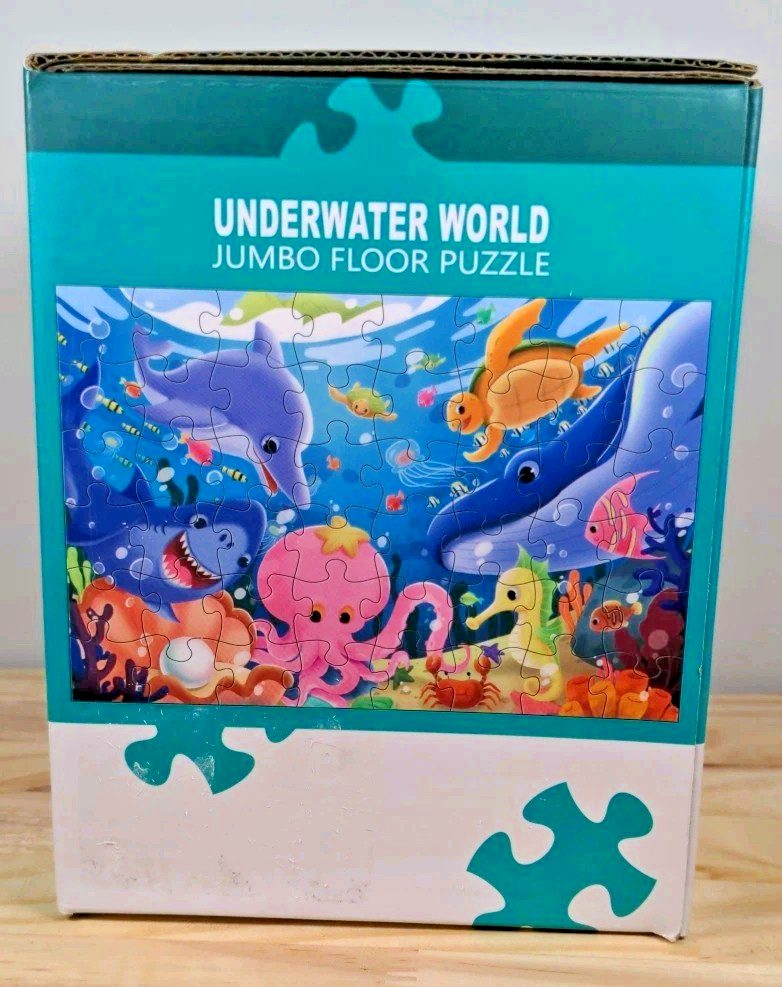 Underwater World Jumbo Floor Puzzle 48 Pieces
