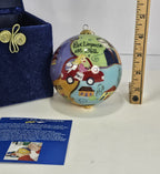 Pier 1 Imports Li Bien Toy Store Handpainted Glass Christmas Ornament 2012