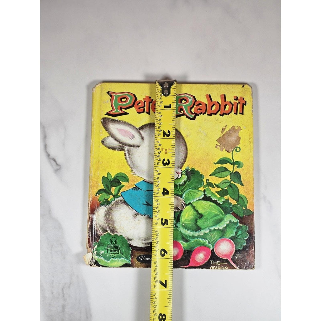 Vintage 1959 Peter Rabbit Hardcover Children's Book Whitman Illustrated