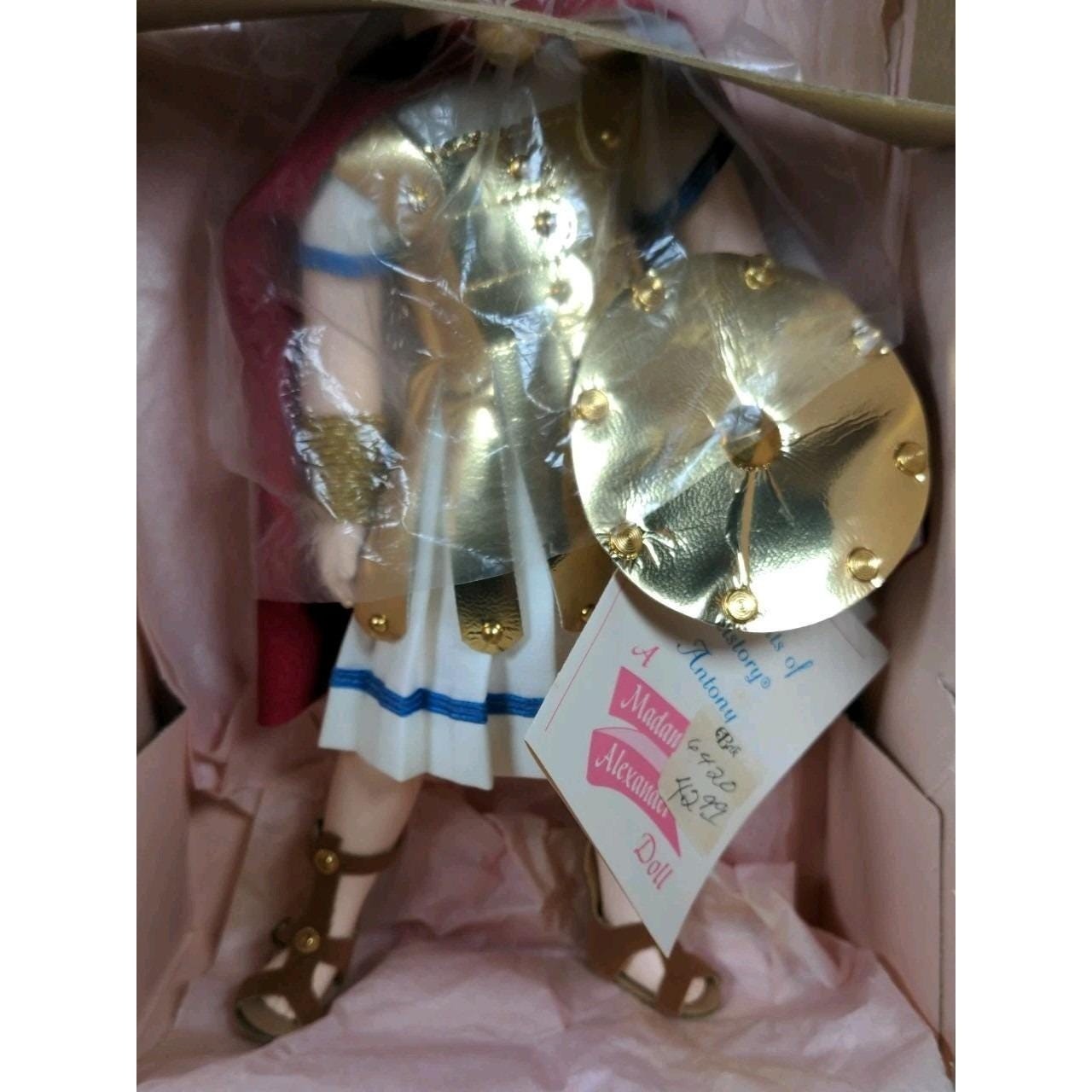 Vintage Madame Alexander Marc Antony Doll Portraits of History w Box