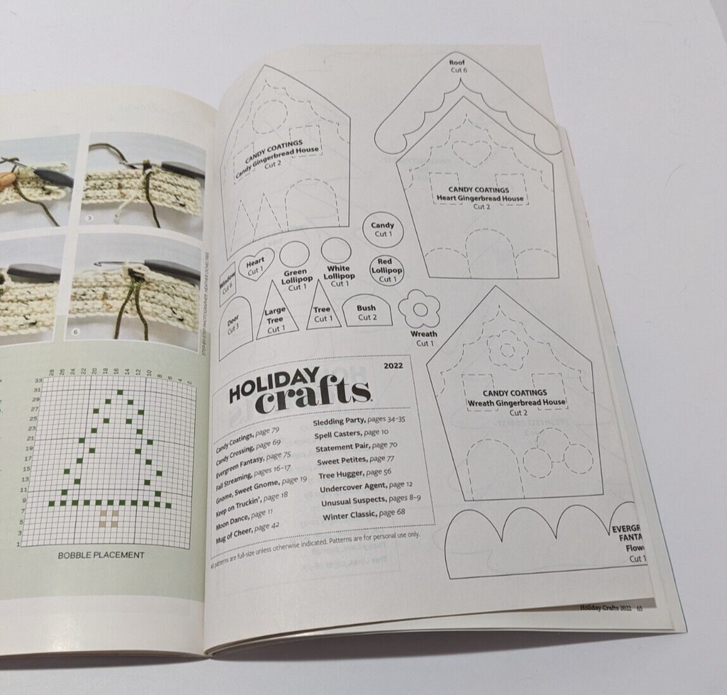 Better Homes & Gardens Holiday Crafts December 2022 Magazine Create & Celebrate