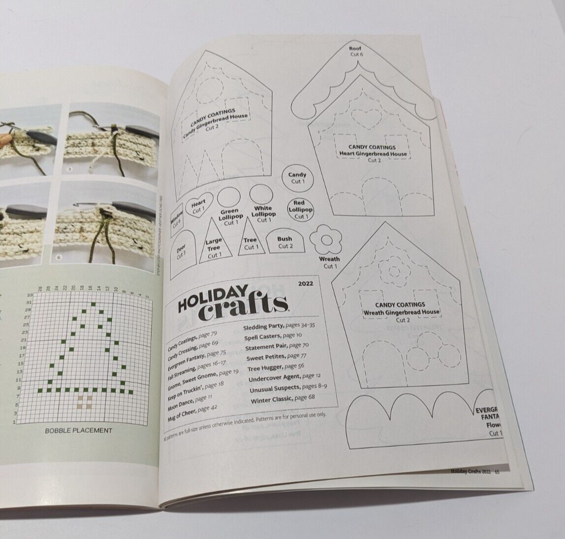 Better Homes & Gardens Holiday Crafts December 2022 Magazine Create & Celebrate