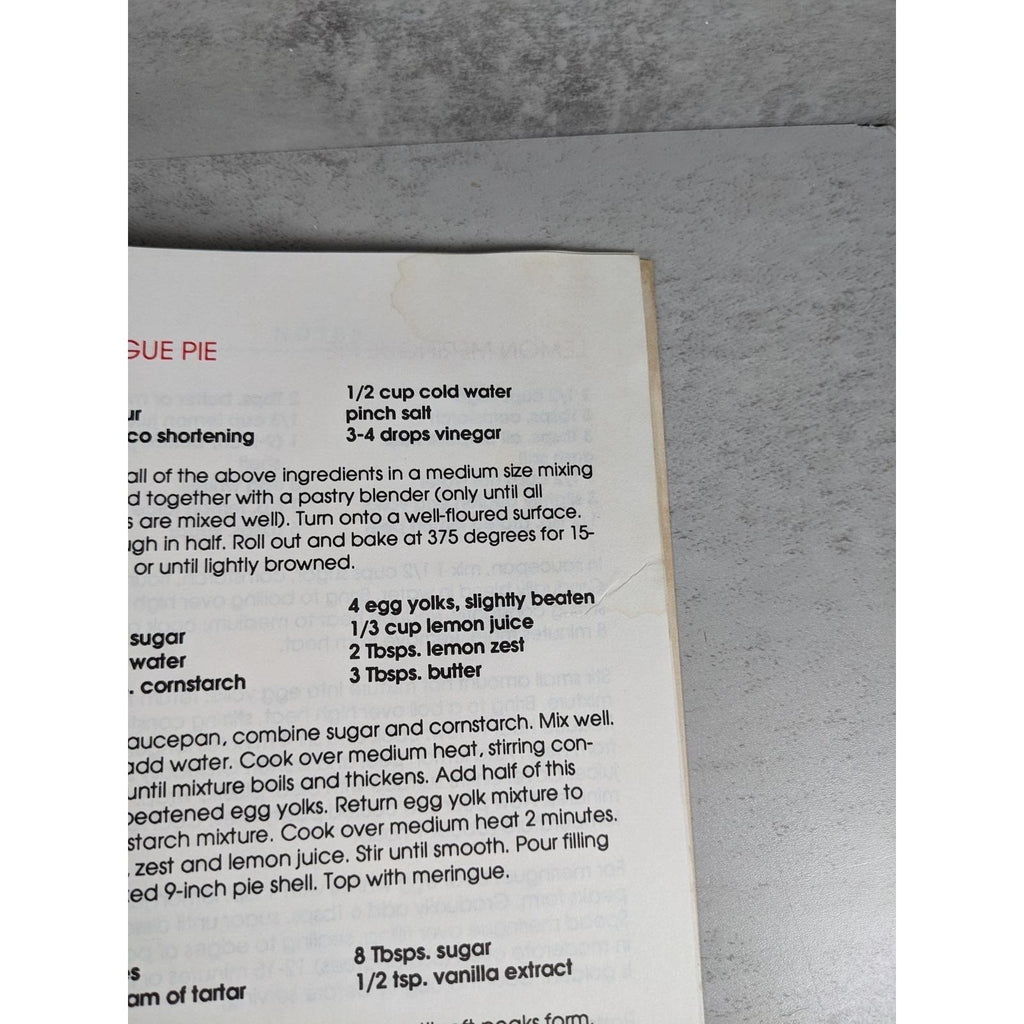1989 LA County Fair Cookbook Award Winning Recipes Spiral Bound