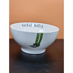 Set Of 5 Rae Dunn Witch Legs Halloween Bowls