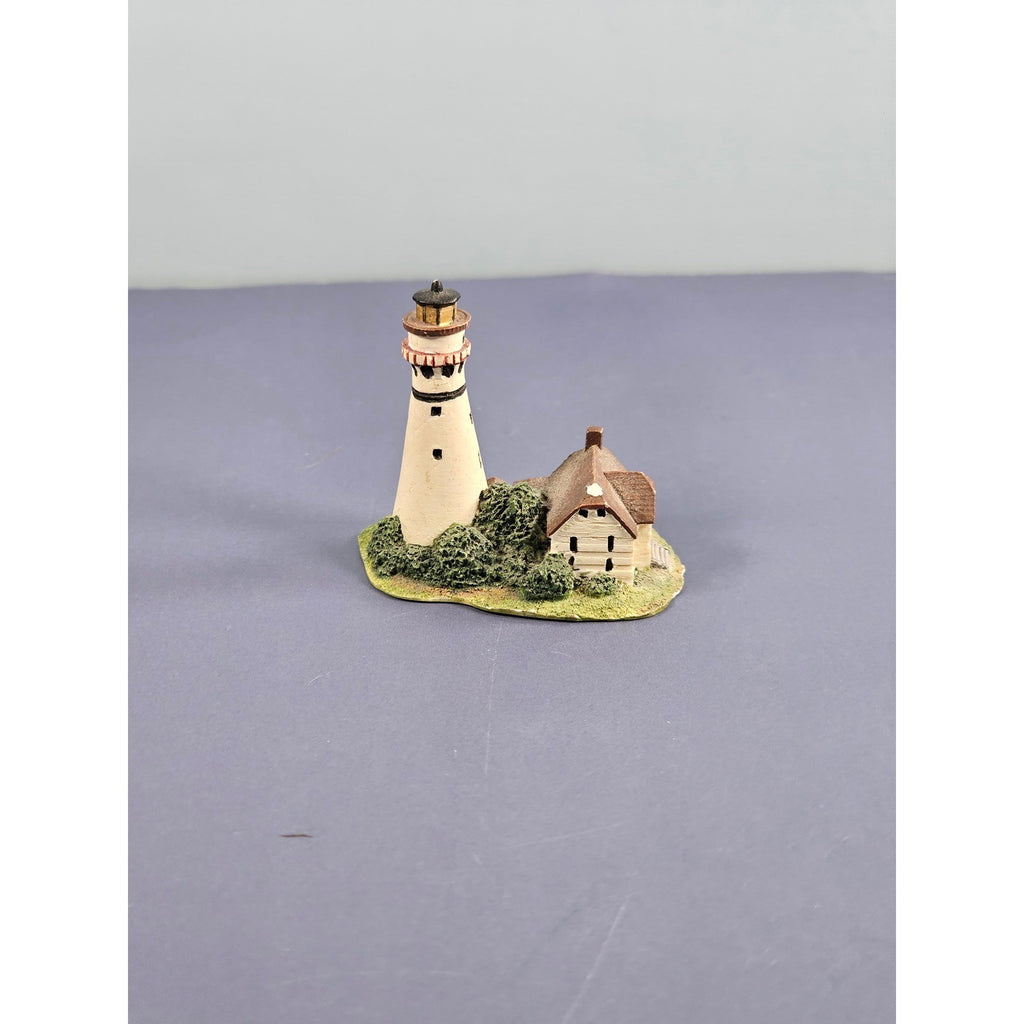 Vintage Grosse Point Lighthouse Thimble Miniature Lighthouse Souvenir