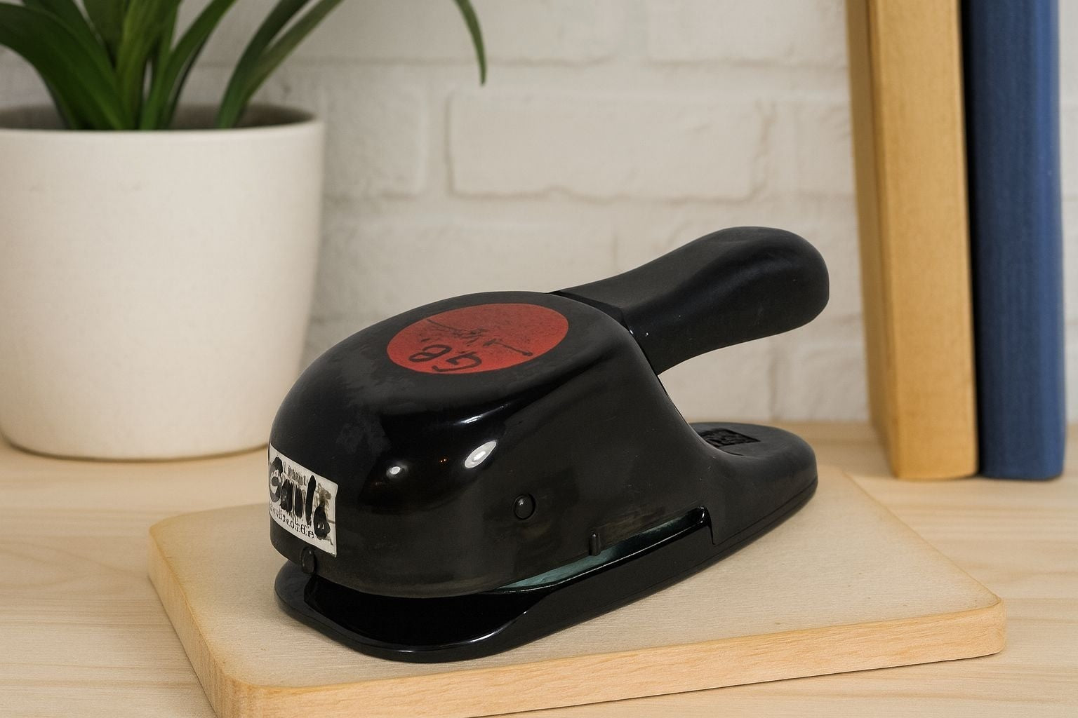 EK Success Black Whale Tail Paper Punch Paper Shapers 1 X 1 3/4 Tag Shape Craft