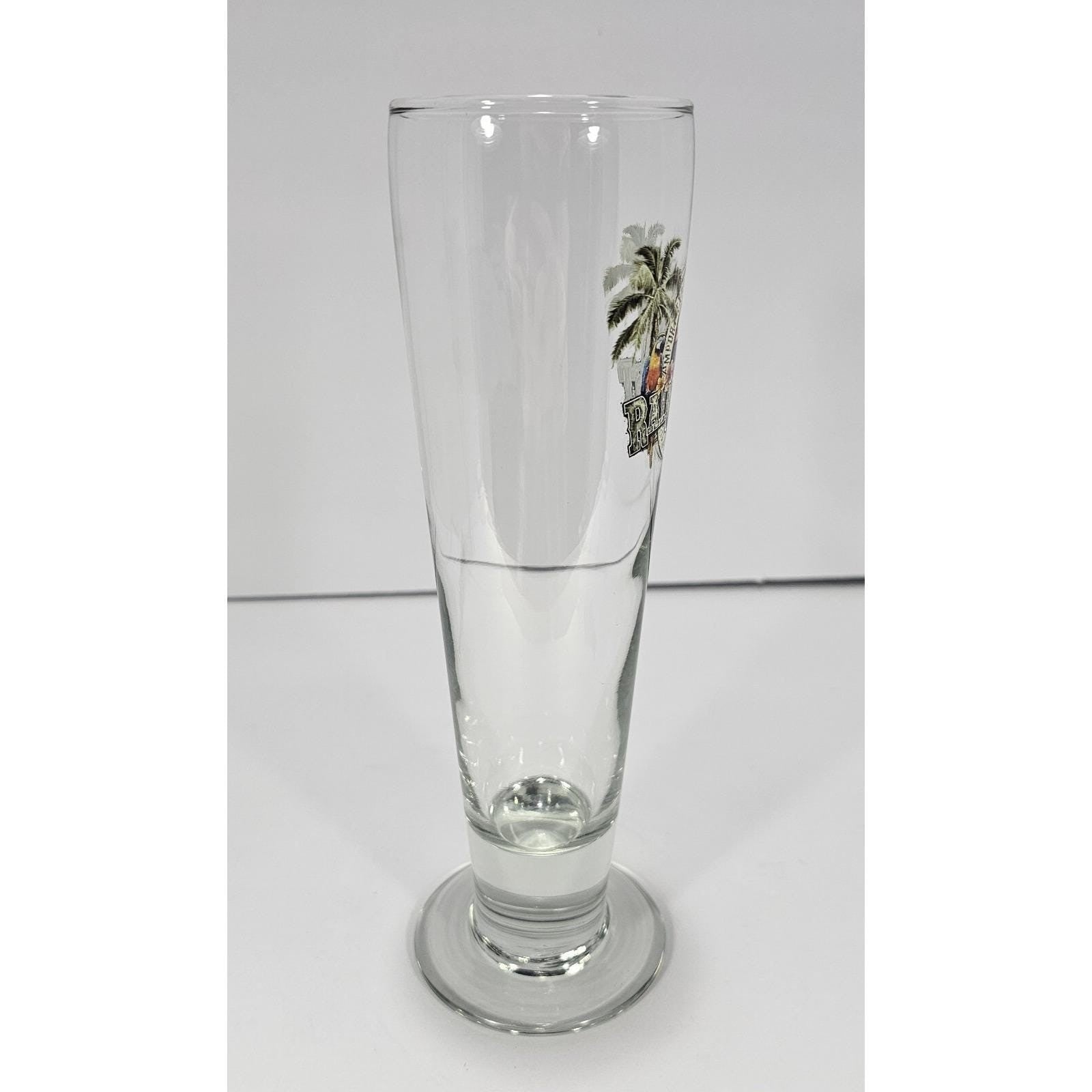 Vintage Hard Rock Cafe Dallas Hurricane Glass 9.5 Inch Collectible Barware