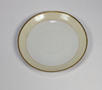 Noritake Dawn Saucer with Gold Trim – 5 5/8" Diameter