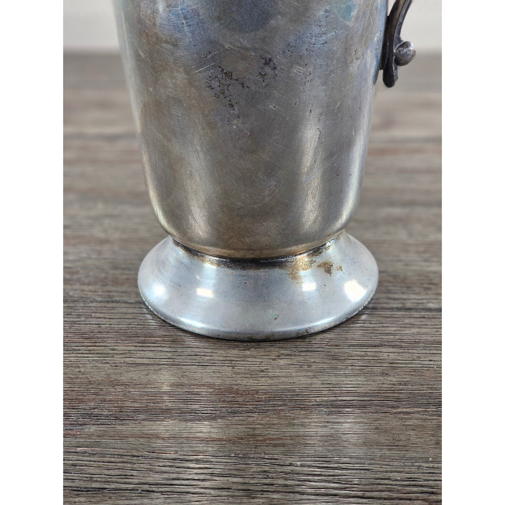 Vintage Silverplate Coffee Pot 12" Tall Ornate Handle Spout