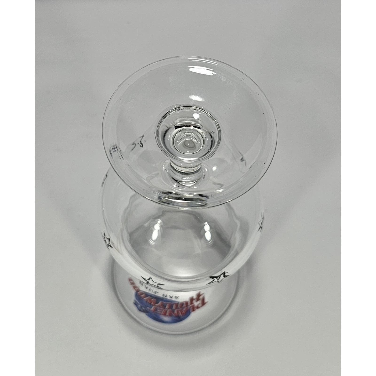 Vintage Planet Hollywood San Juan Hurricane Glass Barware