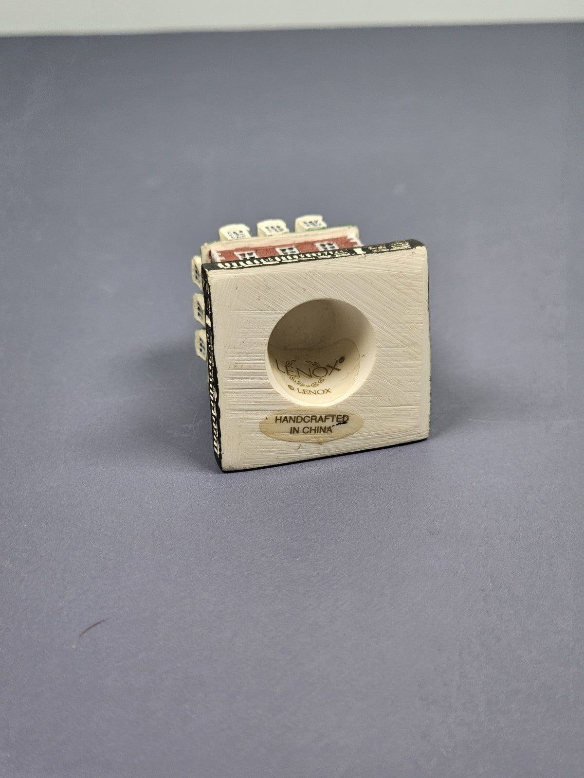 Lenox Miniature Lighthouse Thimble Figurine New London Ledge Lighthouse CT