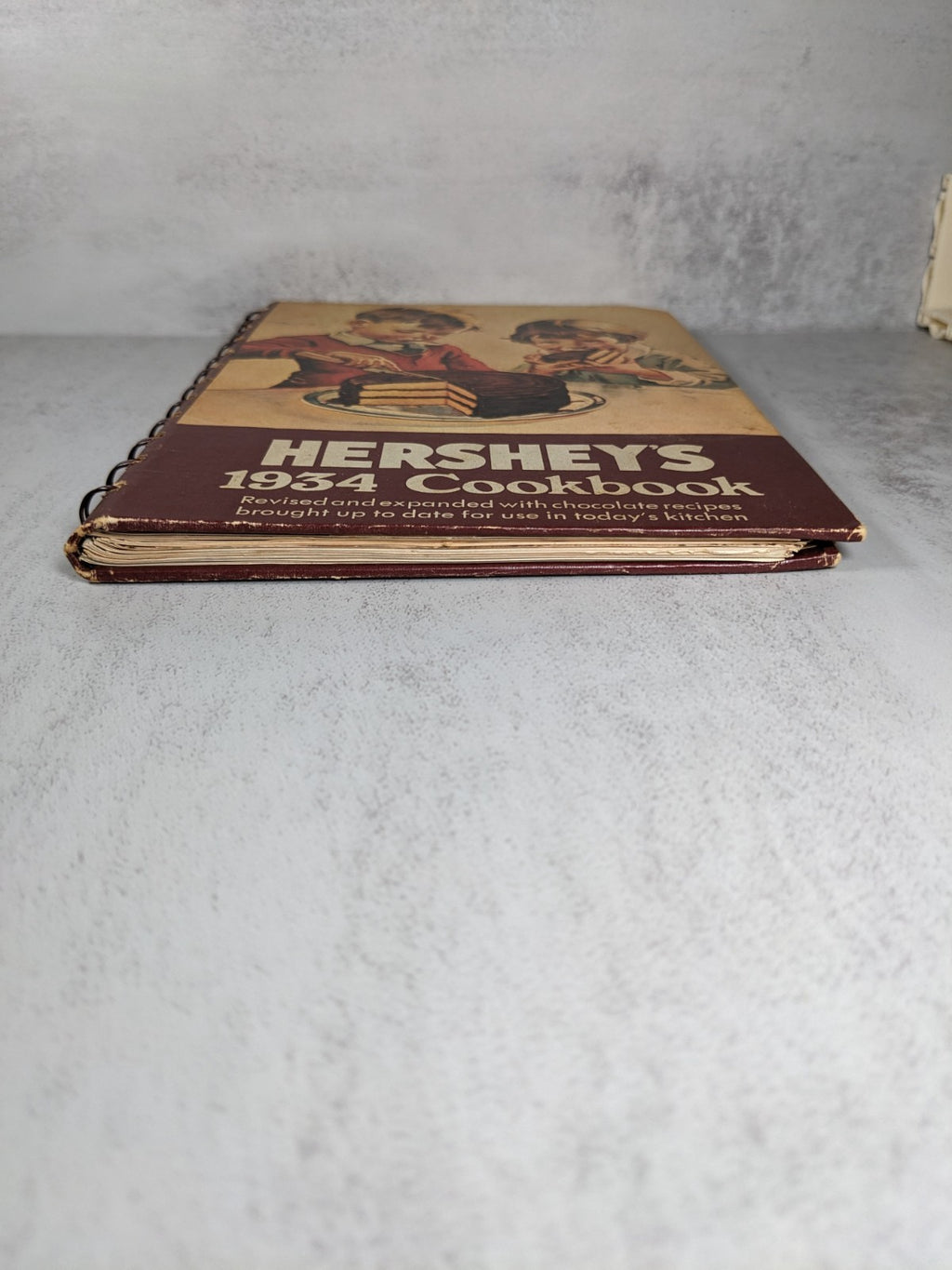 Hershey’s 1934 Cookbook Chocolate Recipes Baking Desserts Hardcover Book (1971)