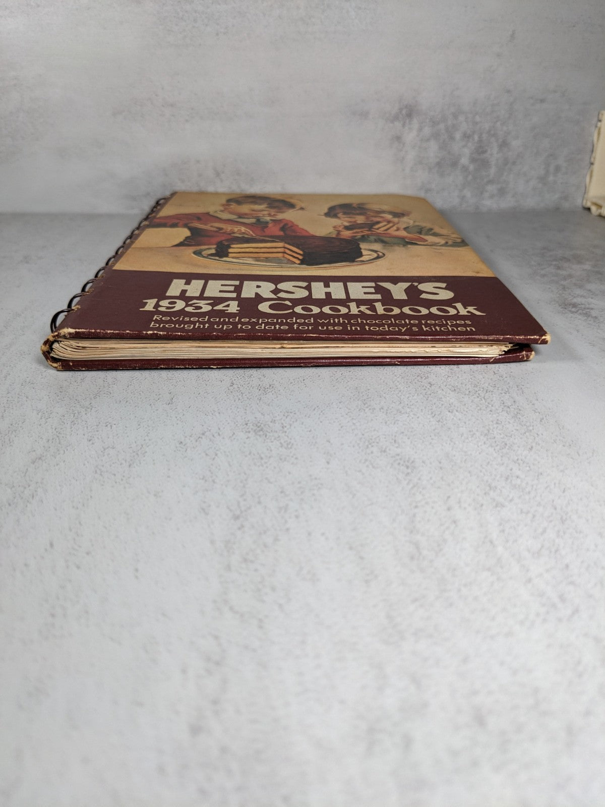 Hershey’s 1934 Cookbook Chocolate Recipes Baking Desserts Hardcover Book (1971)