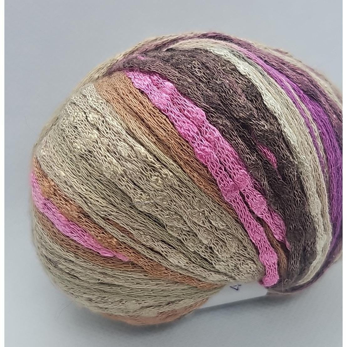 Trendsetter Phoenix Print Yarn Skein Italy Viscose Cotton