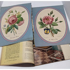1954 Womans Day Magazine September Vintage Floral Prints Ephemera
