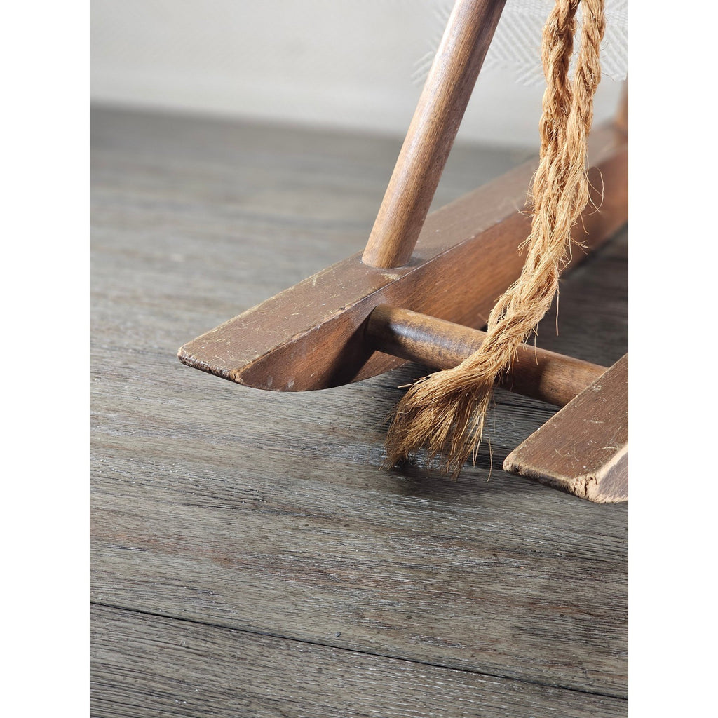 Colonial Wood Products Rocking Horse USA Rustic Nursery Decor