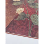 Tuscan Summer Floral Wall Art by Pamela Gladding Framed 18x22