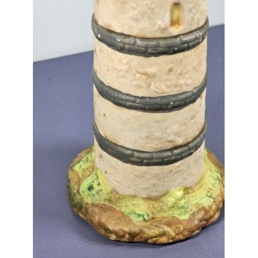 KS Collection Lighthouse Figurine Blue Stripe Nautical Decor