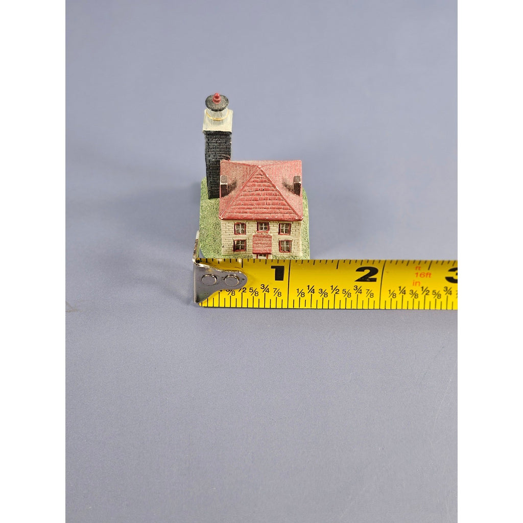 Vintage Rose Island Lighthouse Thimble Miniature Nautical Souvenir