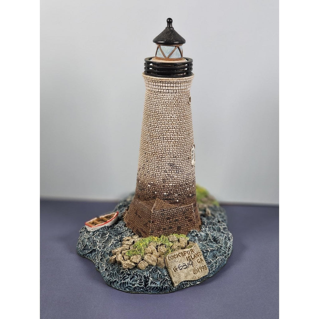 Harbour Lights Cockspur Island Lighthouse #508 w/ COA 1998