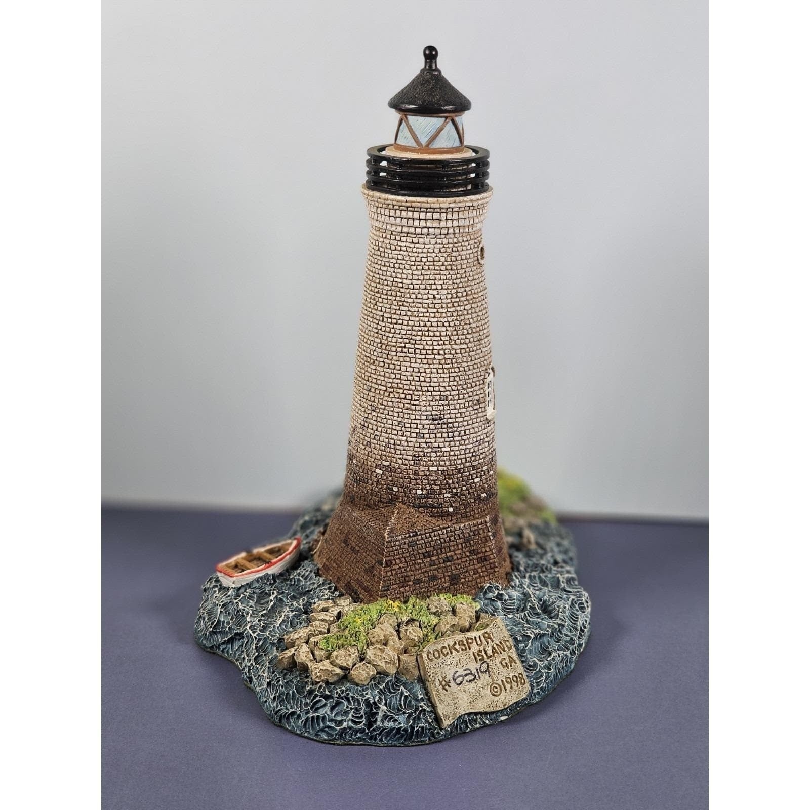 Harbour Lights Cockspur Island Lighthouse #508 w/ COA 1998