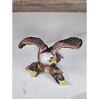 Vintage Bald Eagle Figurine Resin American Eagle Statue